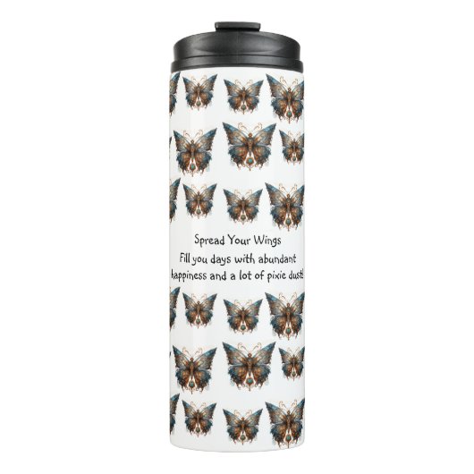 Schmetterlingsförderung Thermosbecher (Vorderseite)