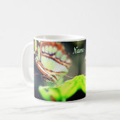 Schmetterlingsfoto Natur Personalisiert Kaffeetasse (Vorderseite Links)