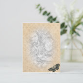 Schmetterlingsfoto Postkarte (Stehend Vorderseite)