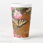 Schmetterlingsfotos und Blume Milchtasse (Vorderseite)