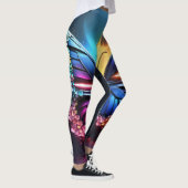 Schmetterlingsfrauen bekleiden Leggings (Rechts)