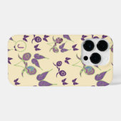 Schmetterlingsfreude am Cream iPhone 14 Pro Case M Hülle (Rückseite (Horizontal))