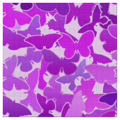 Schmetterlingsfüße, Amethyst, Violet und Orchid Stoff (Nahaufnahme)