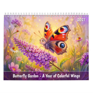 Schmetterlingsgarten 2027 – Ein Jahr voller bunter Kalender