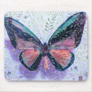 Schmetterlingsgarten-Fantasie-Mauspad Mousepad