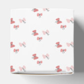 Schmetterlingsgarten Geburtstag Pink Gefallen Box Geschenkschachtel (Oben)