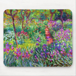 Schmetterlingsgarten in Giverny-Mauspad Mousepad
