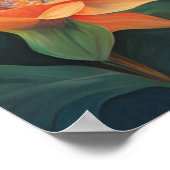 Schmetterlingsgarten Poster (Ecke)