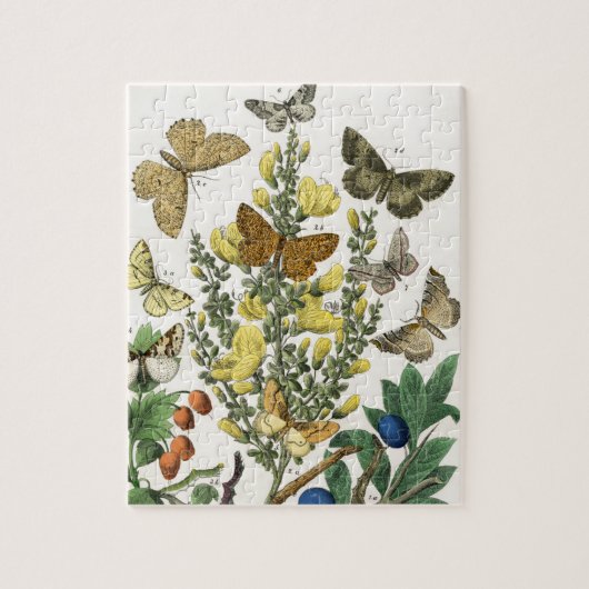 Schmetterlingsgarten Puzzle (Vertikal)