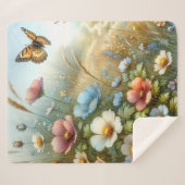 Schmetterlingsgarten Wildblumenwiese Sherpadecke (Vorderseite (Horizontal))