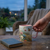 Schmetterlingsgarten Wildblumenwiese Tasse