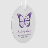 Schmetterlingsgedenkstätte Ornament (Vorderseite)