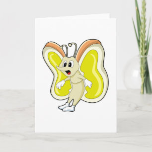 Schmetterlingsgelb Karte