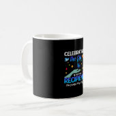 Schmetterlingsgeschenk | Feiern des Geschenkes Sch Kaffeetasse (Vorderseite Links)