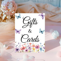 Schmetterlingsgeschenk und Karte Geburtstag Baby D