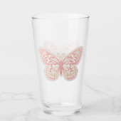 Schmetterlingsglas Glas (Vorderseite)