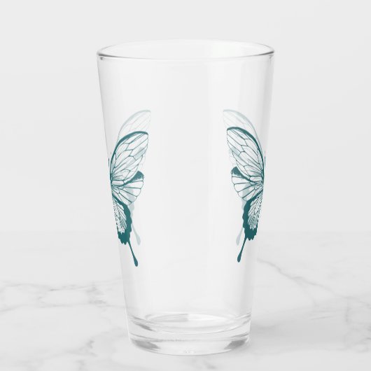 Schmetterlingsglas Glas (Rechts)