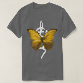 Schmetterlingsgold T-Shirt (Design vorne)