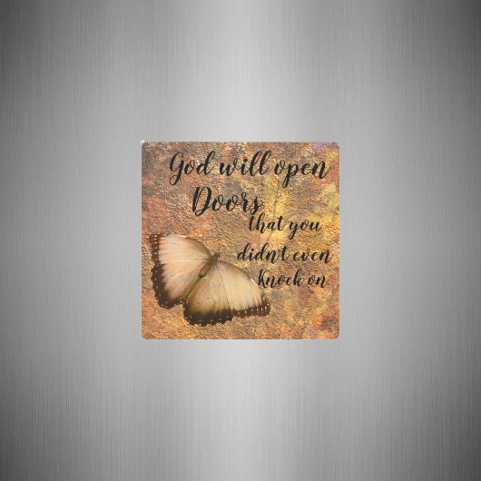 Schmetterlingsgott öffnet Türen Magnetkarte