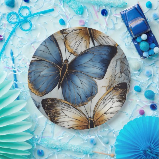 Schmetterlingsgrab Pappteller (Party)