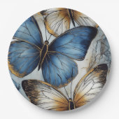 Schmetterlingsgrab Pappteller (Vorderseite)