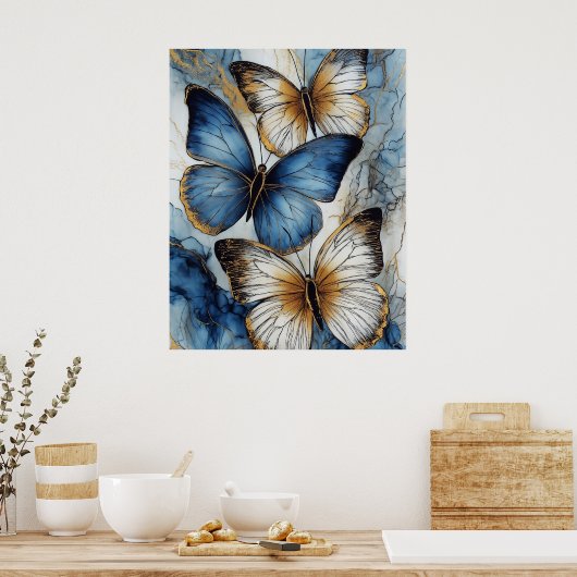 Schmetterlingsgrab Poster (Küche)