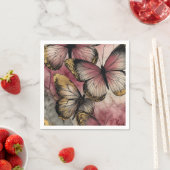 Schmetterlingsgrab Serviette (Beispiel)