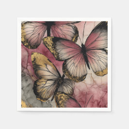 Schmetterlingsgrab Serviette