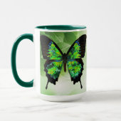 Schmetterlingsgrüne Tasse (Links)
