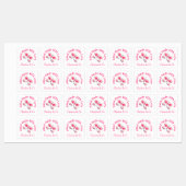 Schmetterlingshandgefertigt mit Liebe Personalisie Etiketten (Blatt)