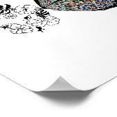Schmetterlingshandwerk Poster (Ecke)