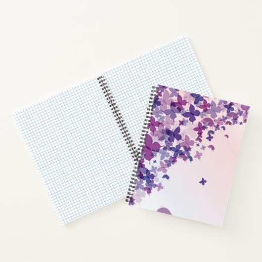 Schmetterlingsheft Notizblock (Innenseite)