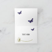 Schmetterlingsheilung Karte (Innenseite)