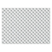 Schmetterlingsherz auf Weiß Tischdecke (Vorderseite (Horizontal))