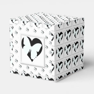 Schmetterlingsherz  geschenkschachtel