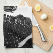 Schmetterlingsherz Handtuch (Viertel Falte)