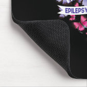 Schmetterlingsherz Ich bin ein Überlebender Pankre Mousepad (Ecke)