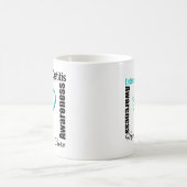 Schmetterlingsherz - Interstitielle Cystitis Kaffeetasse (Mittel)