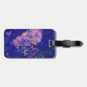 Schmetterlingsherz - Liebe Gepäckanhänger (Rückseite horizontal)