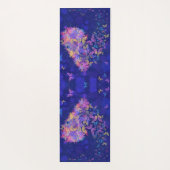 Schmetterlingsherz - Liebe - Yogamatte (Rückseite)