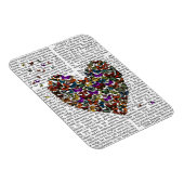 Schmetterlingsherz Magnet (Rechte Seite)