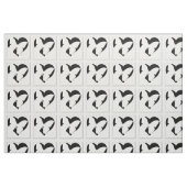 Schmetterlingsherz Stoff (Fat Quarter (45,7 x 55,9 cm))