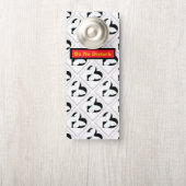 Schmetterlingsherz stört/schläft nicht. türanhänger (Auf Knauf)