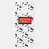 Schmetterlingsherz stört/schläft nicht. türanhänger (Rückseite)