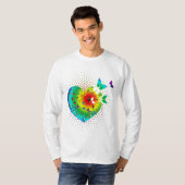 Schmetterlingsherz T-Shirt (Vorne ganz)