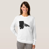 Schmetterlingsherz T-Shirt (Vorne ganz)