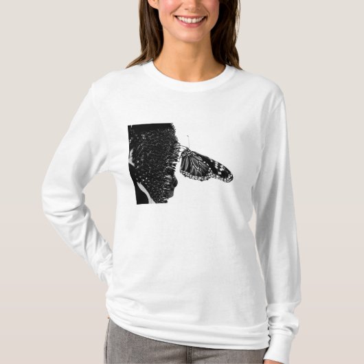 Schmetterlingsherz T-Shirt (Vorderseite)
