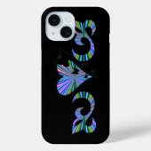Schmetterlingsherz und Lily Rainbowart Case-Mate iPhone Hülle (Rückseite)
