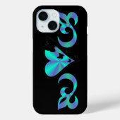 Schmetterlingsherz und Lily Rainbowart Case-Mate iPhone Hülle (Rückseite)