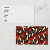 Schmetterlingsherz Visitenkarte (Vorne/Hinten)